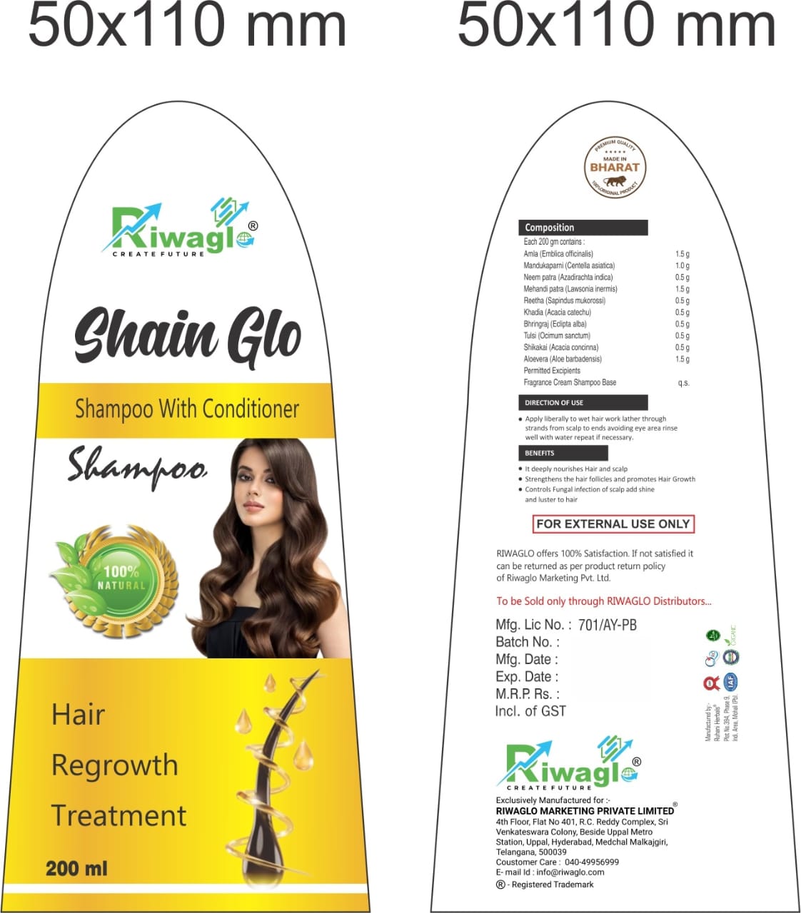 Shampoo Leaflet